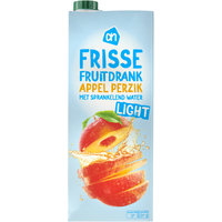Een afbeelding van AH Frisse fruitdrank appel perzik light