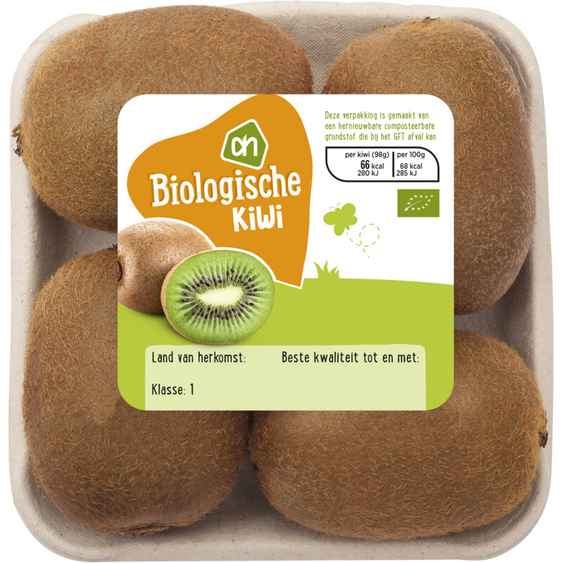 Een afbeelding van AH Biologisch Kiwi schaal