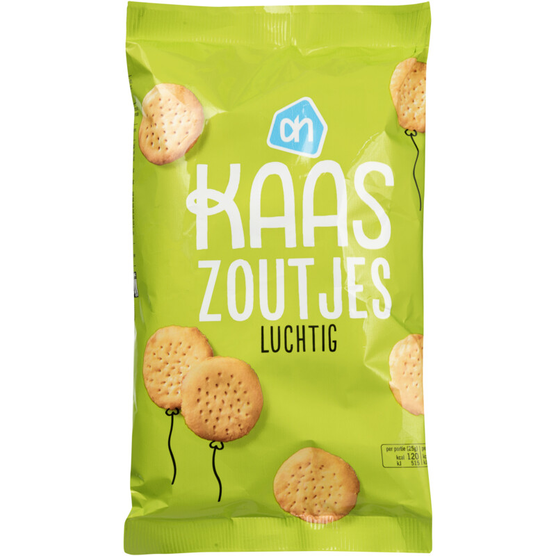 Een afbeelding van AH Kaas zoutjes luchtig