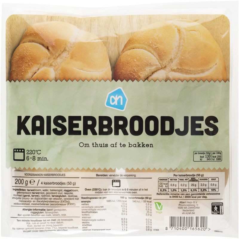 Een afbeelding van AH Kaiser broodjes