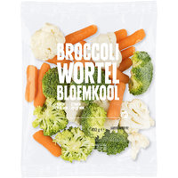 Een afbeelding van AH Broccoli, wortel, bloemkool