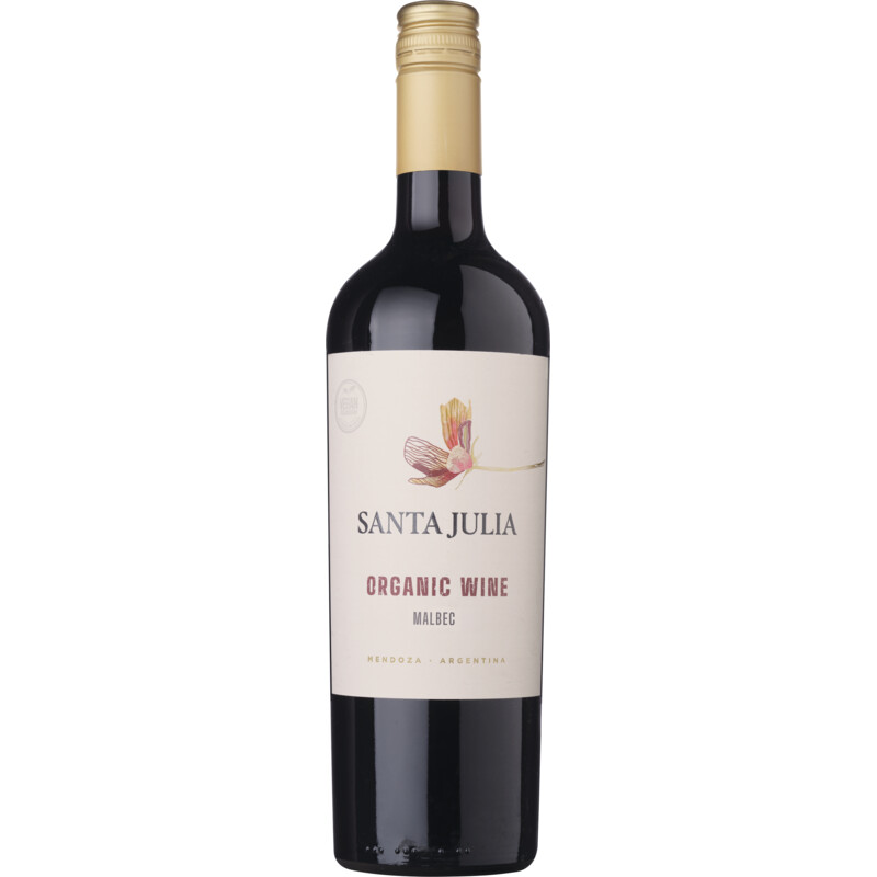 Een afbeelding van Santa Julia Malbec organic wiine