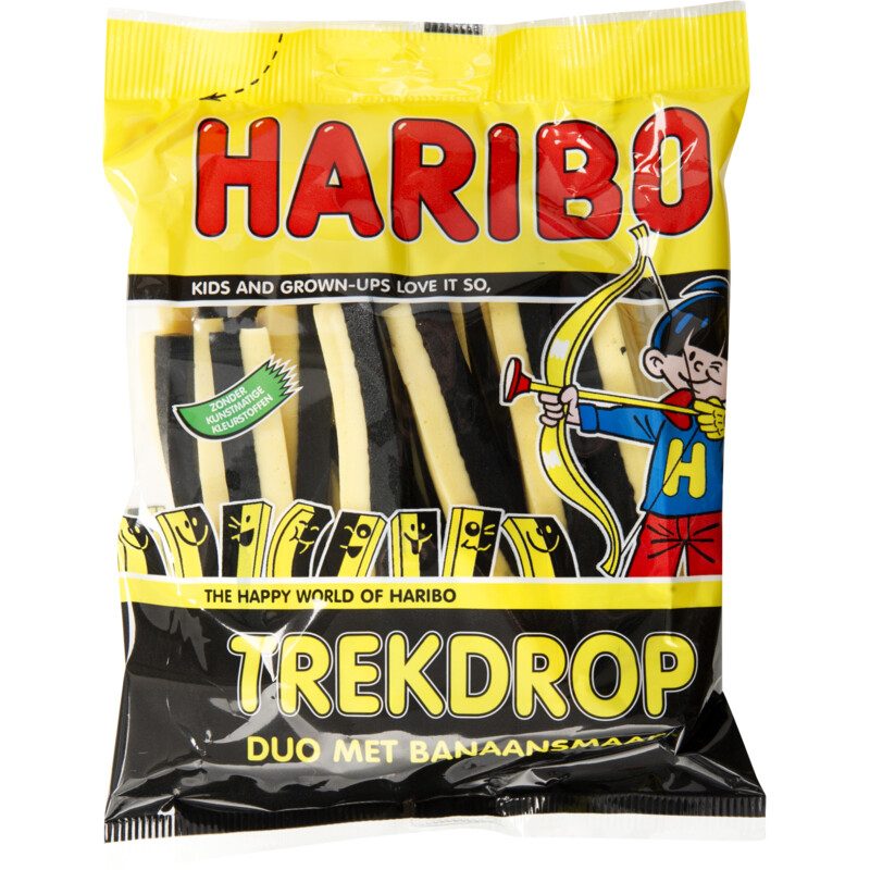 Haribo Trekdrop duo met banaansmaak reserveren | Albert Heijn