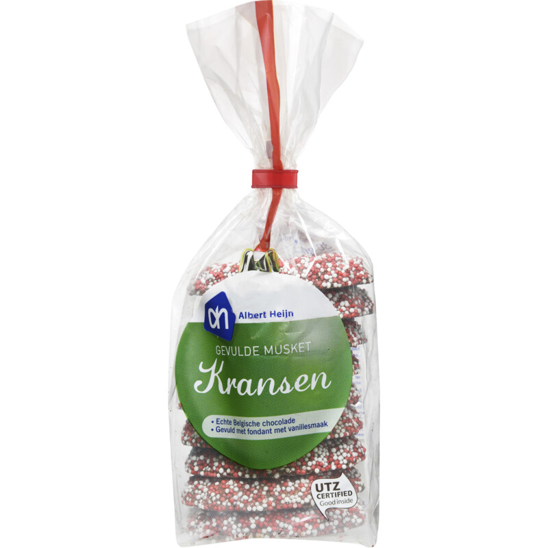 AH Delicata Gevulde Musketkransen rood/wit bestellen | Albert Heijn