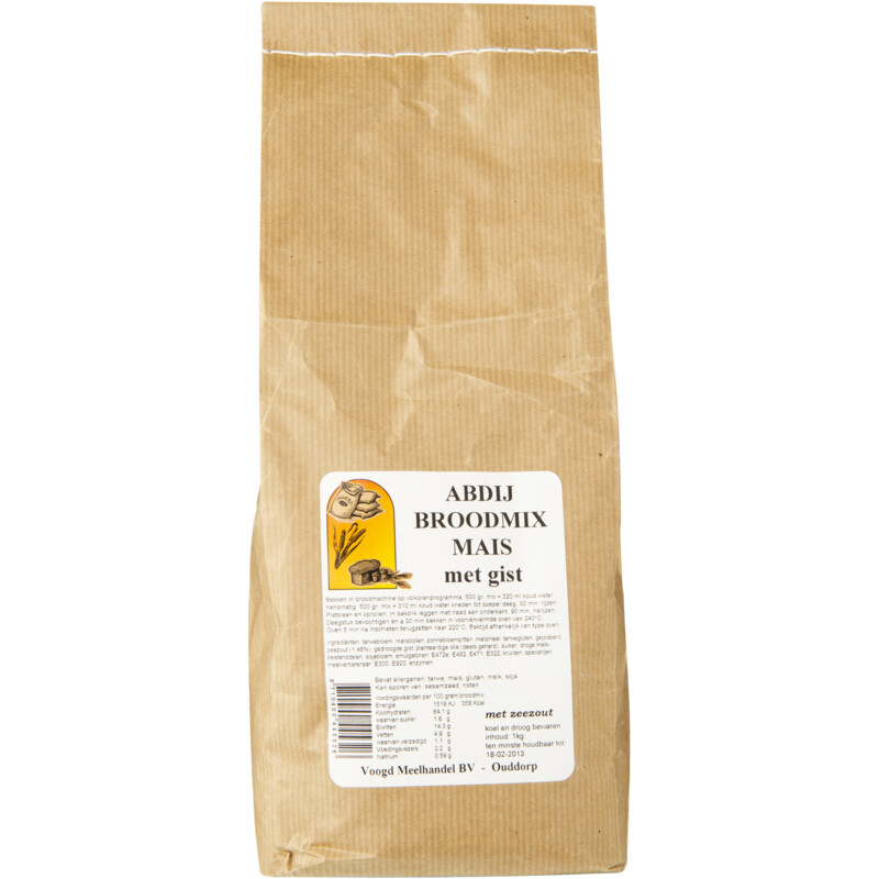 Een afbeelding van Abdij Broodmix mais