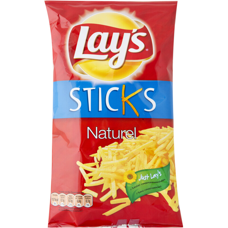 Een afbeelding van Lay's Sticks Naturel