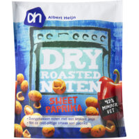 Een afbeelding van AH Dry roasted borrelnoten sweet paprika
