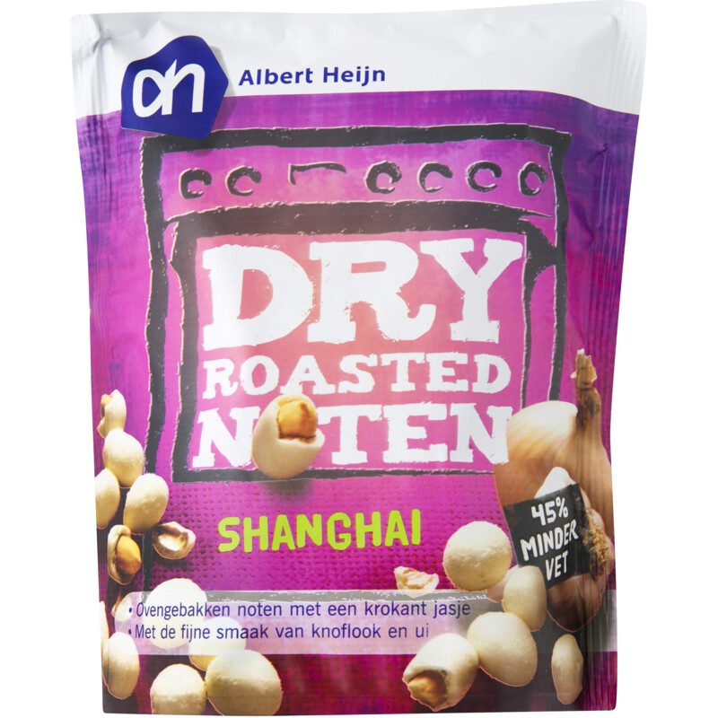 Een afbeelding van AH Dry roasted borrelnoten shanghai