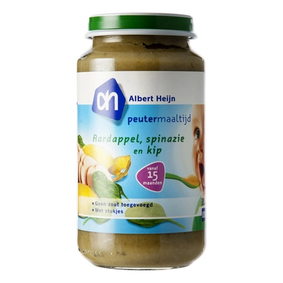pdp-image-AH Aardappel spinazie en kip 15+ mnd