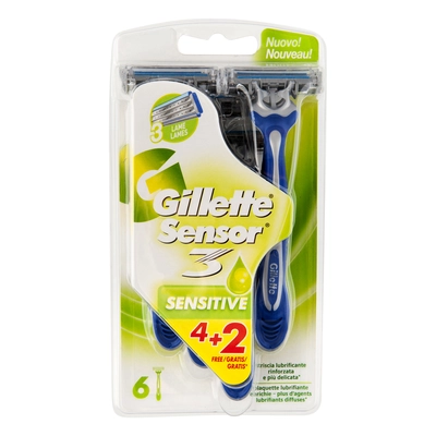 pdp-image-Gillette Sensor3 wegwerpmesjes