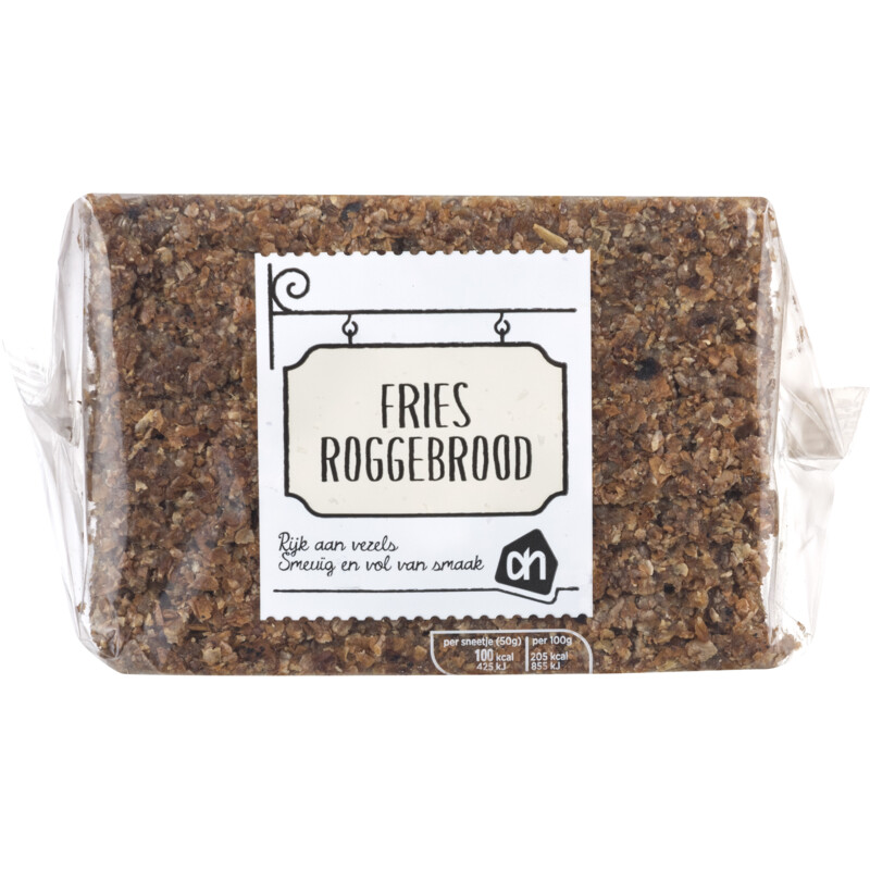 Een afbeelding van AH Fries roggebrood wikkel