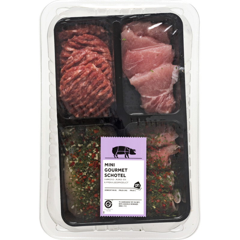 Een afbeelding van AH mini gourmetschotel