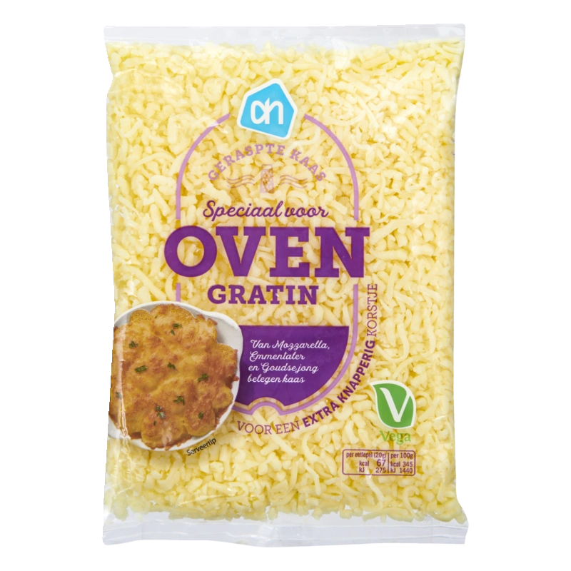 AH Ovengratin geraspte kaas