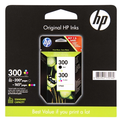 pdp-image-HP Inktcartridge zwart en drie-kleur 2-pack