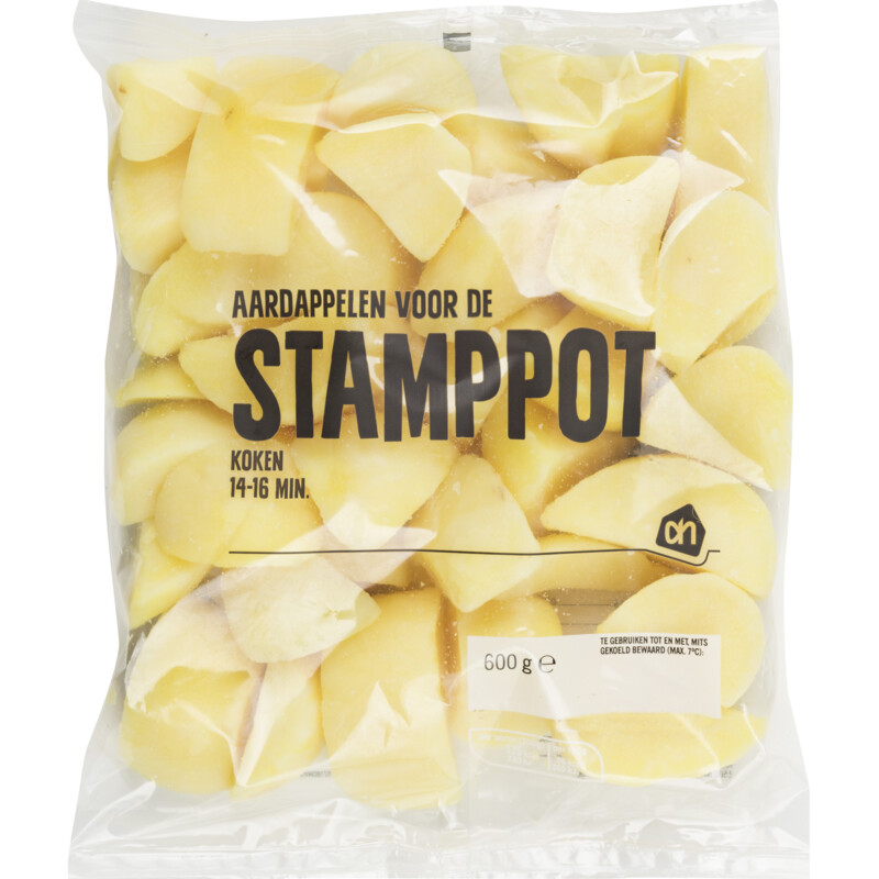 AH Aardappelen voor de stamppot reserveren
