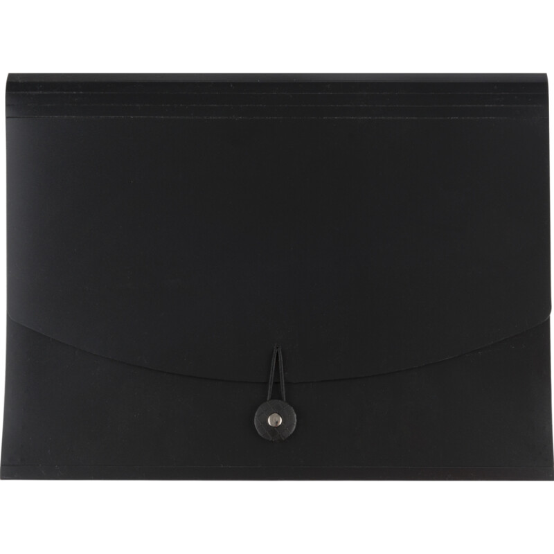 Een afbeelding van AH Harmonicamap zwart 7 vaks