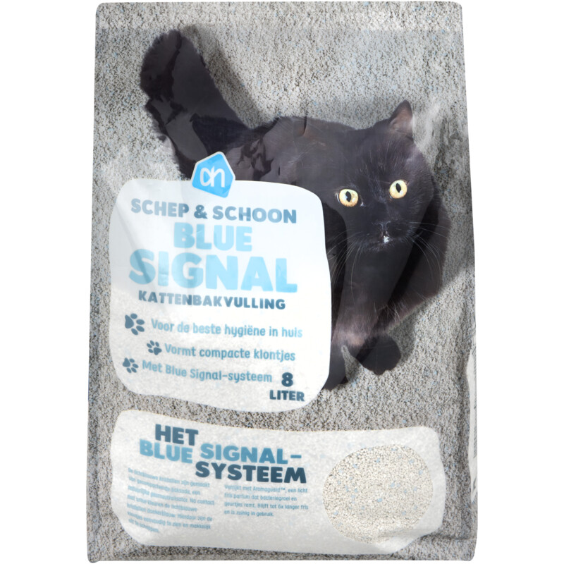 Een afbeelding van AH Schep & schoon blue signal