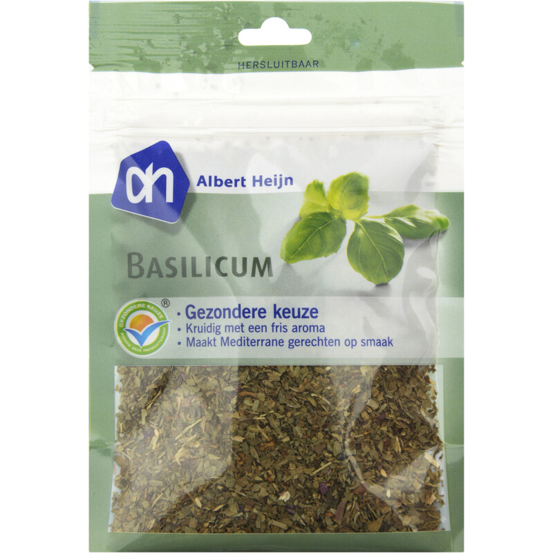 Een afbeelding van AH Zak basilicum heel
