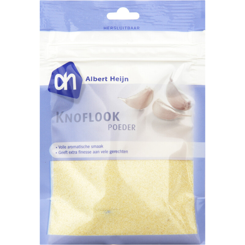 Een afbeelding van AH Zak knoflookpoeder