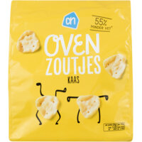 Een afbeelding van AH Zoutjes uit de oven olijf/ oregano