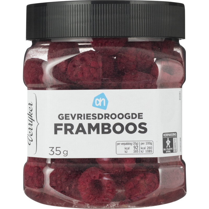 Een afbeelding van Ah verrijker - gevriesdroogde frambozen