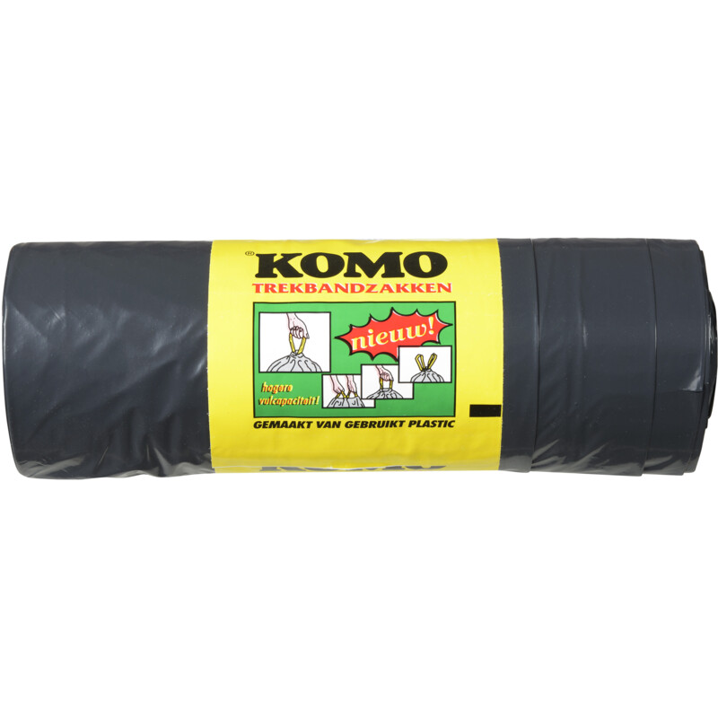 Een afbeelding van Komo Trekbandzakken 60 liter