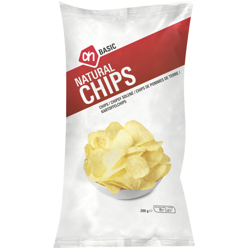 Een afbeelding van AH BASIC Chips natural