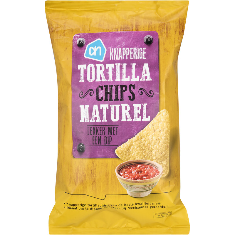 Een afbeelding van AH Tortilla chips naturel
