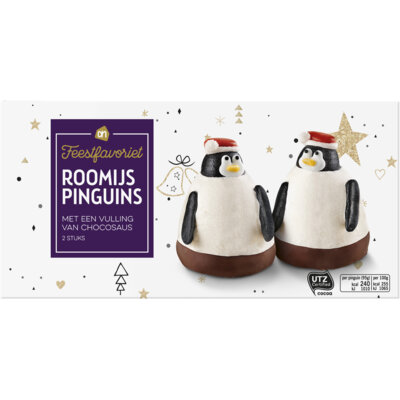 pdp-image-AH Pinguins roomijs met chocosaus