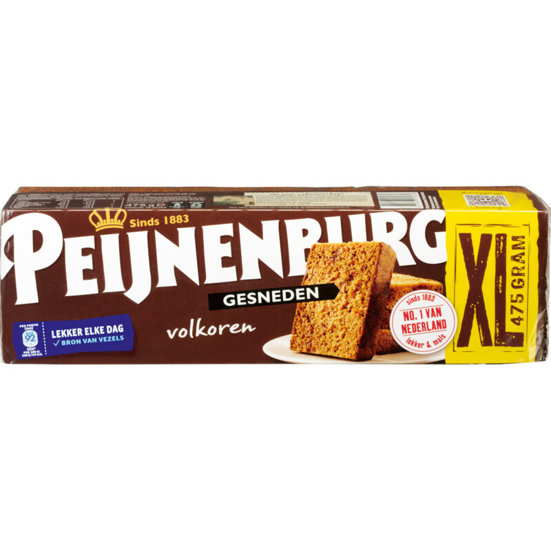Een afbeelding van Peijnenburg Peijn. gesn. volkoren ontbijtkoek
