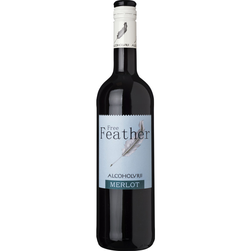 Een afbeelding van Free Feather Merlot Alcoholvrij