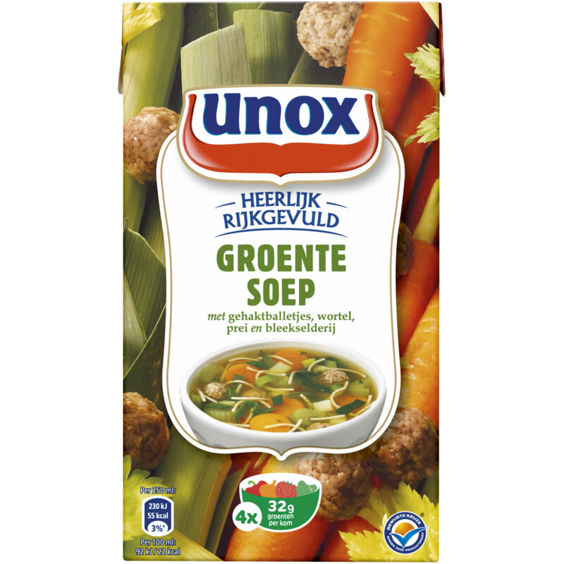 Unox Soep in pak groente bestellen | Albert Heijn