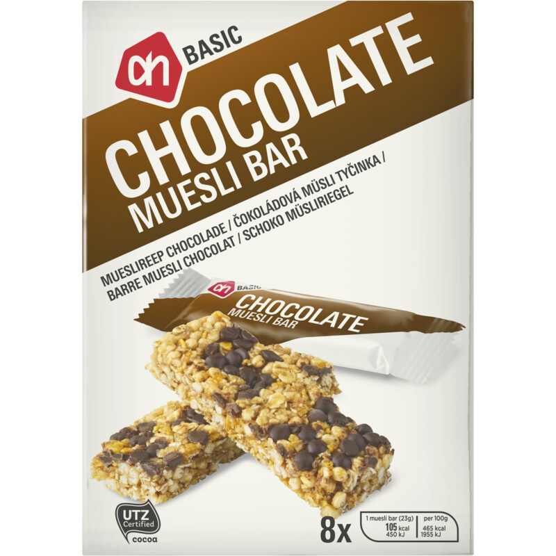AH BASIC Chocolate muesli bar bestellen | Albert Heijn