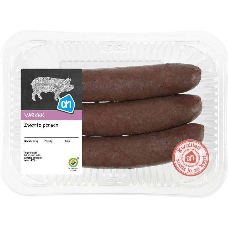 Een afbeelding van AH Zwarte pensen bel
