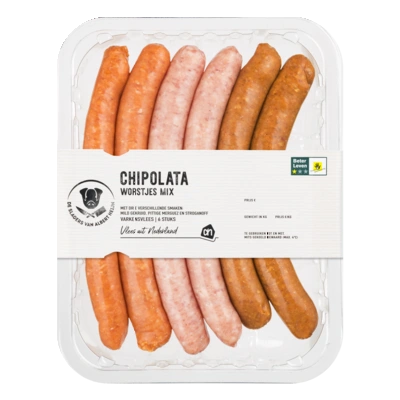 pdp-image-AH Varkens chipolataworstjes mix