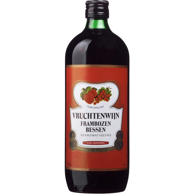 Een afbeelding van Vruchtenwijn frambozen-bessen