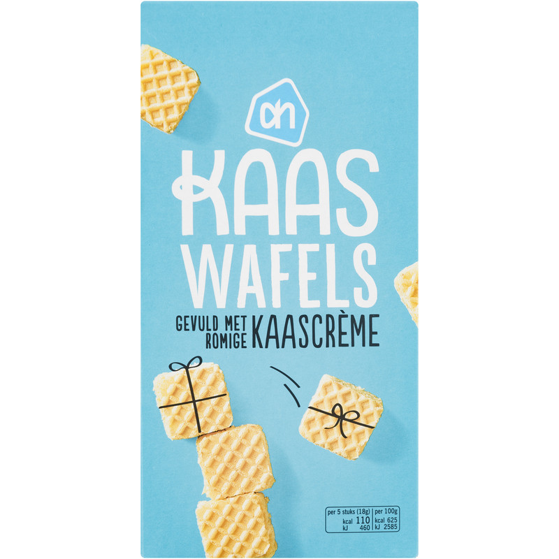 Een afbeelding van AH Kaaswafels met kaascreme