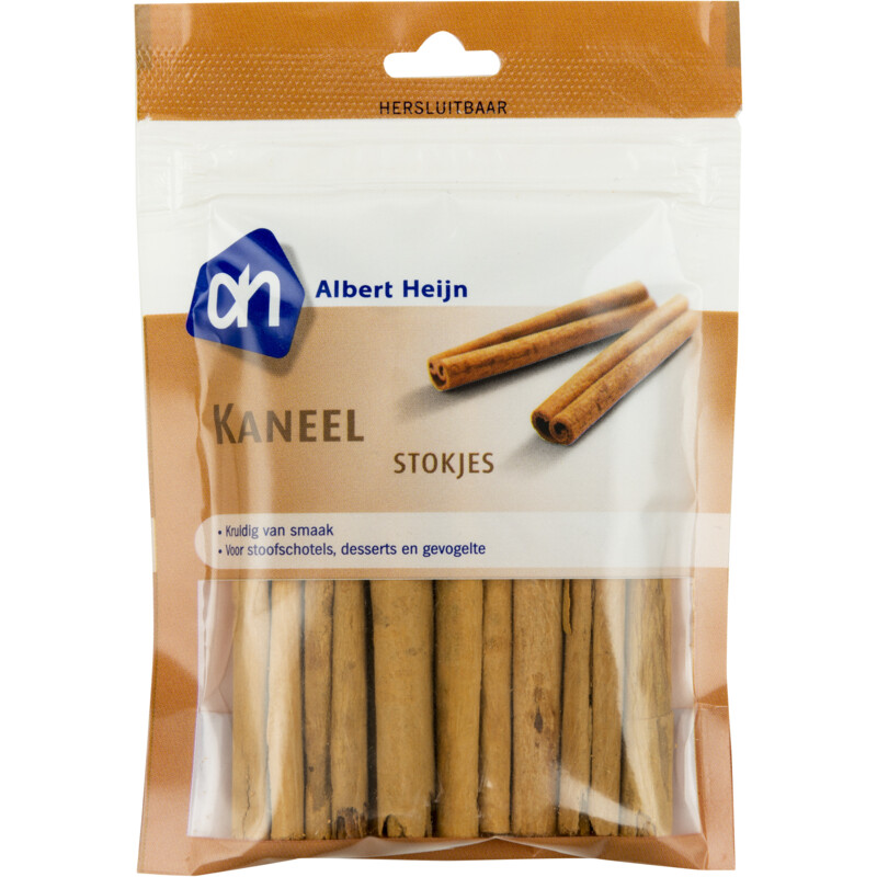Een afbeelding van AH Zak kaneelstokjes