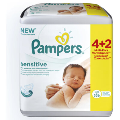 pdp-image-Pampers Wipes Sensitive 6 count