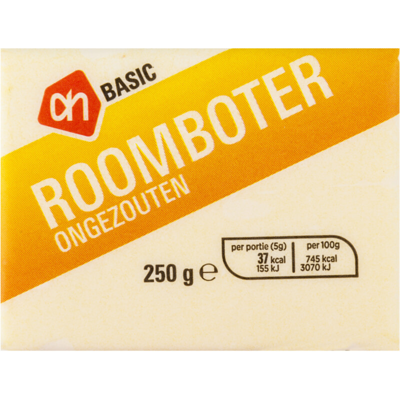 Een afbeelding van AH BASIC Roomboter ongezouten