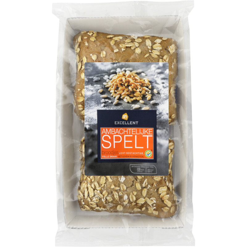 Een afbeelding van AH Excellent AH vg speltbroodjes
