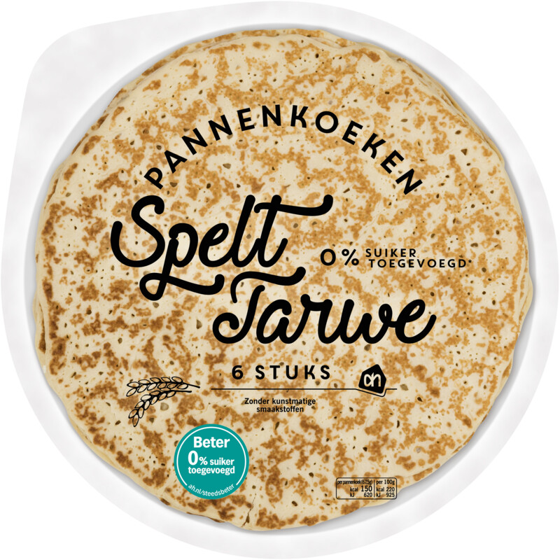 Een afbeelding van AH Spelt pannenkoeken