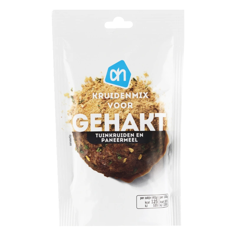 Mix voor gehakt met tuinkruiden