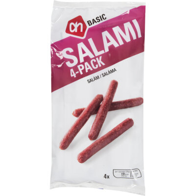 AH BASIC Salami 4 pack bestellen | Albert Heijn