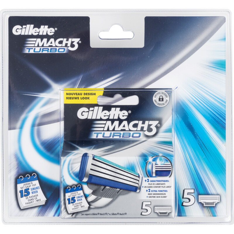 Gillette Scheermesjes Mach3 Turbo bestellen | Albert Heijn