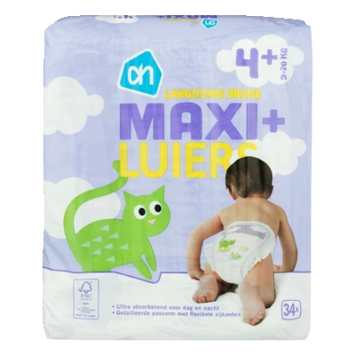 pdp-image-AH Luiers maxi+ 9-20 kg - 4+
