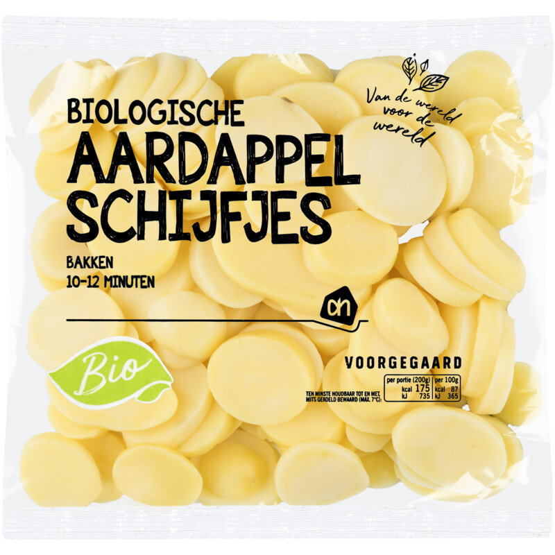 Een afbeelding van AH Biologisch Aardappelschijfjes