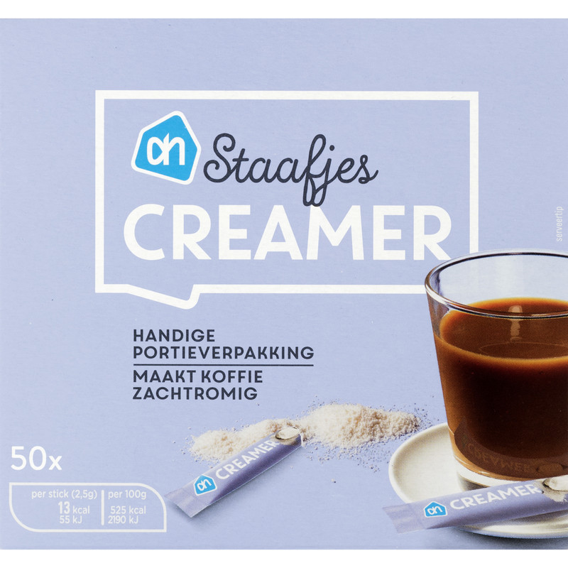 Een afbeelding van AH Creamerstaafjes
