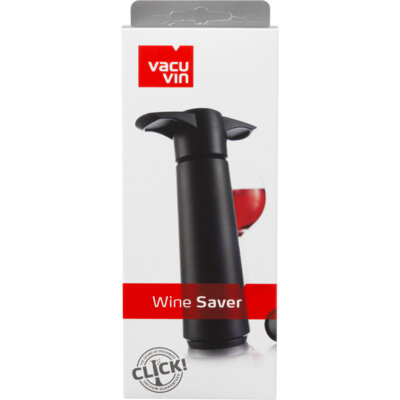 pdp-image-Vacu Vin Vacuvin winesaver zwart + 2 winestoppers