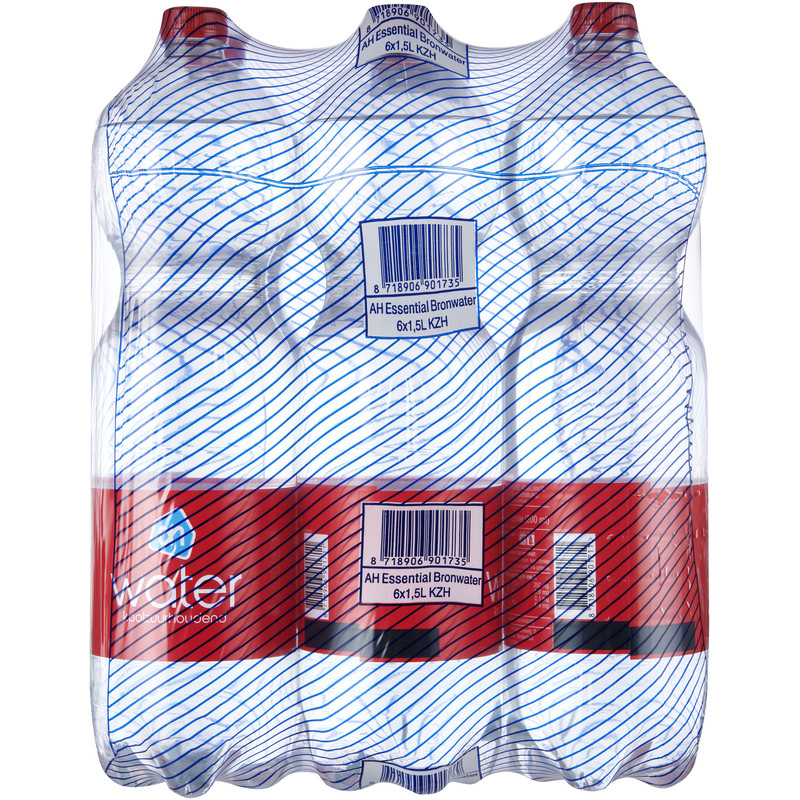 Een afbeelding van AH Water koolzuurhoudend 6-pack bel